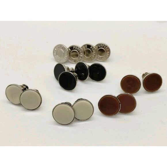 Button Set Of 16 No Sew Instant Buttons - Picture 1 of 8